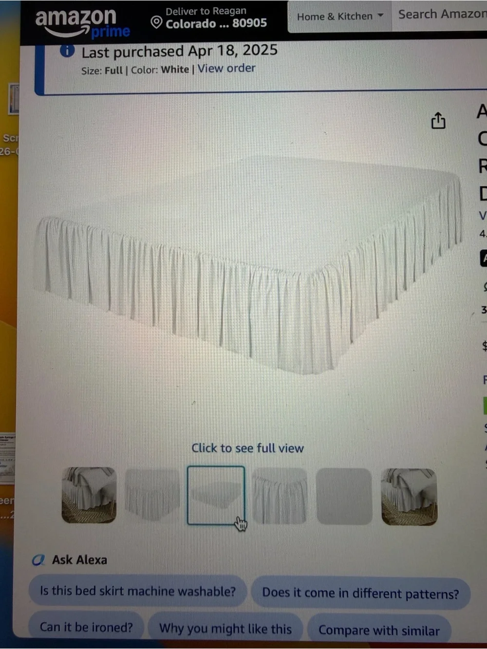 Classic White Bed Skirt with Pleated Hem - Home Bedding